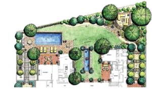 Landscape Design Drawing