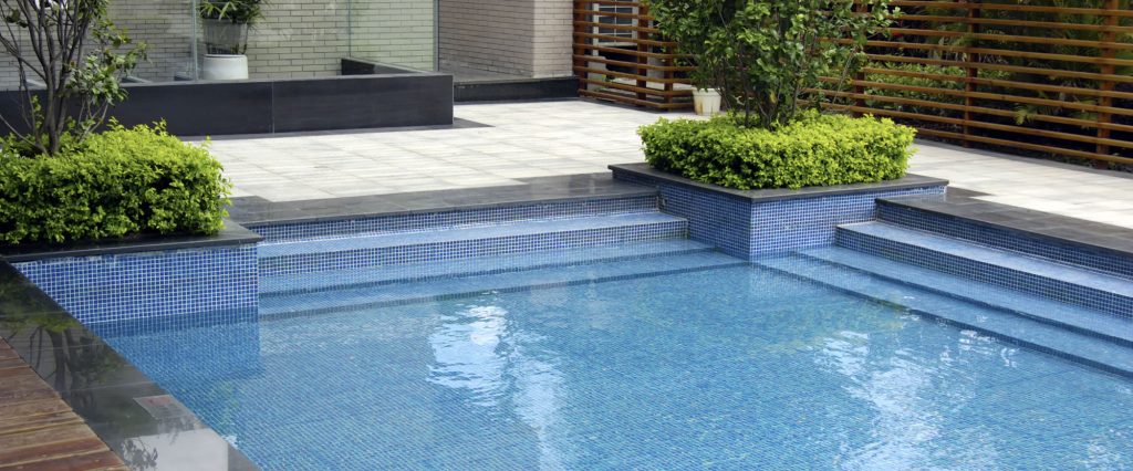 Inground pool installation by Plant Studio Landscape in Muncie, Indiana