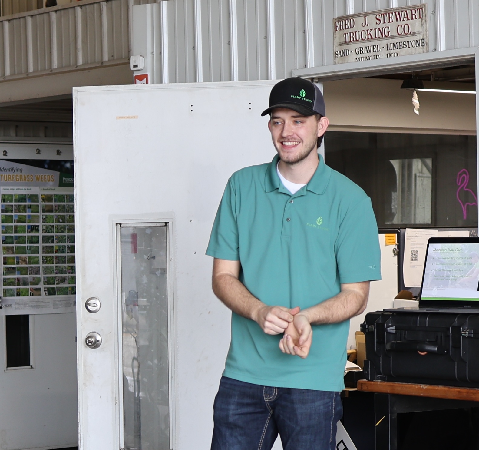 Evan Reno, Maintenance Manager at Plant Studio Landscape